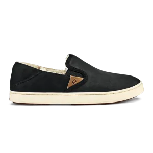 Crocodile Slippers OluKai Women's Pehuea Heu Outdoor Slippers- Lava Rock