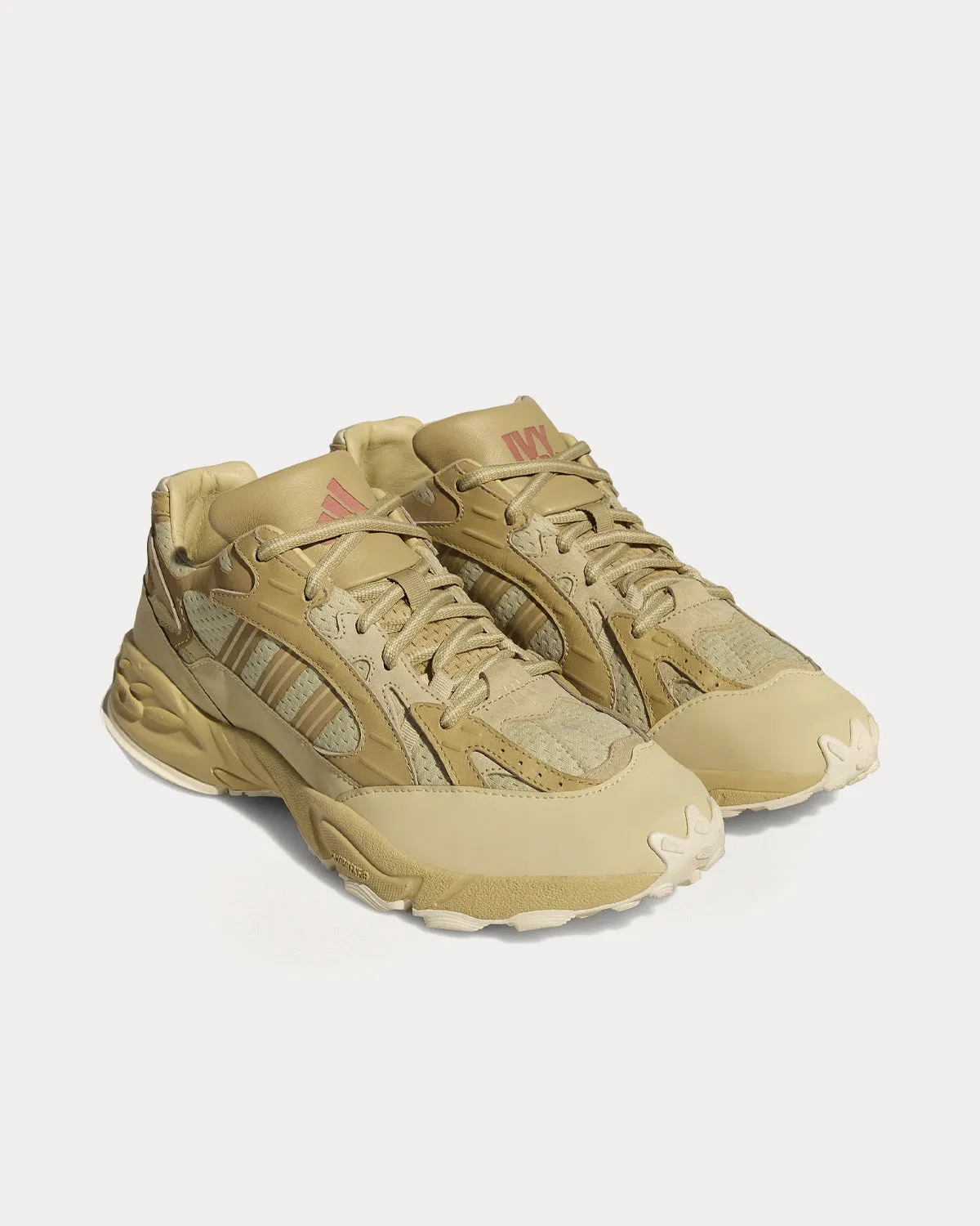 Savage Trail Sand / Sandy Beige / Medium Dark Khaki Low Top Sneakers Adidas Samba Shoe Laces