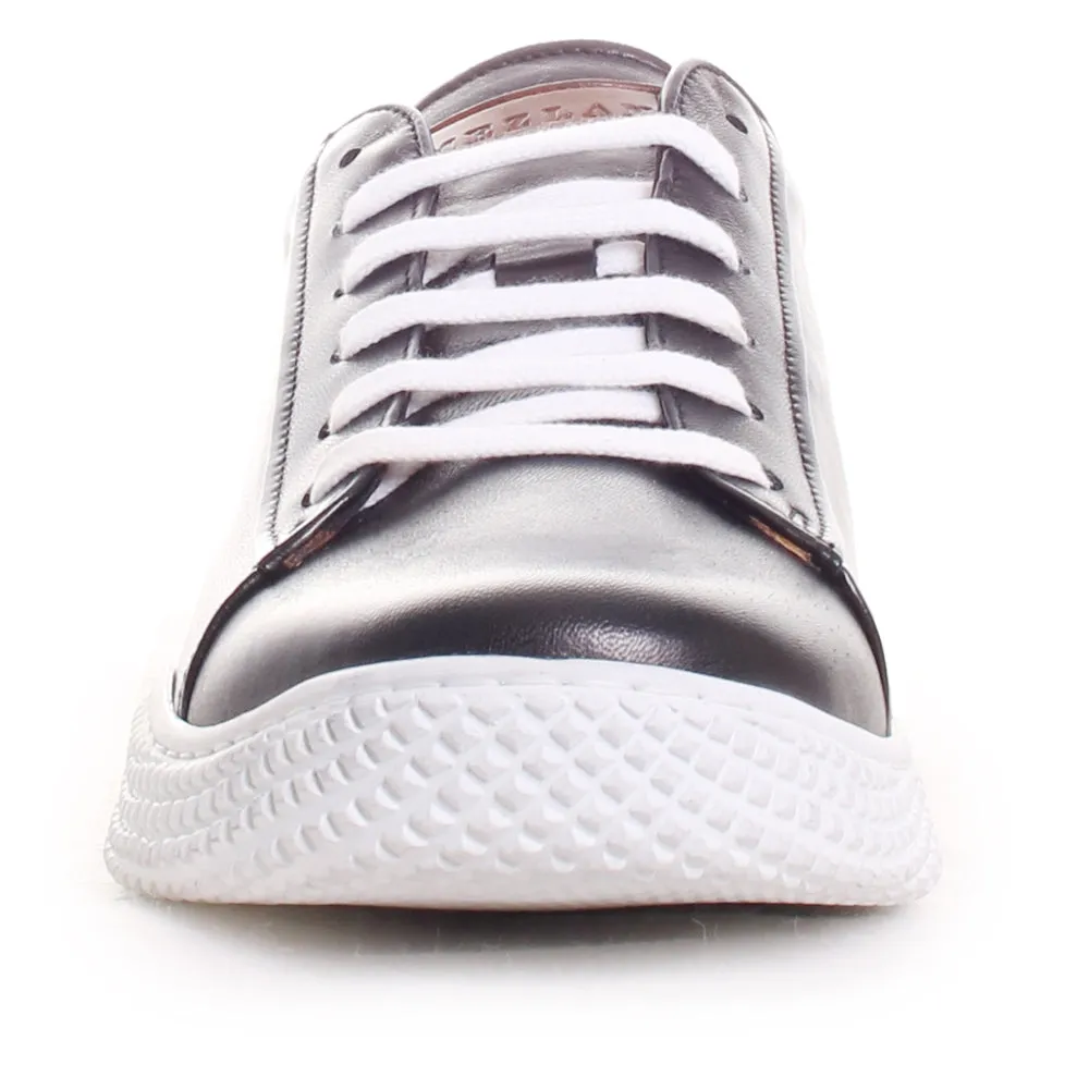 Sneakers At A Wedding Scallop Sole Sneaker