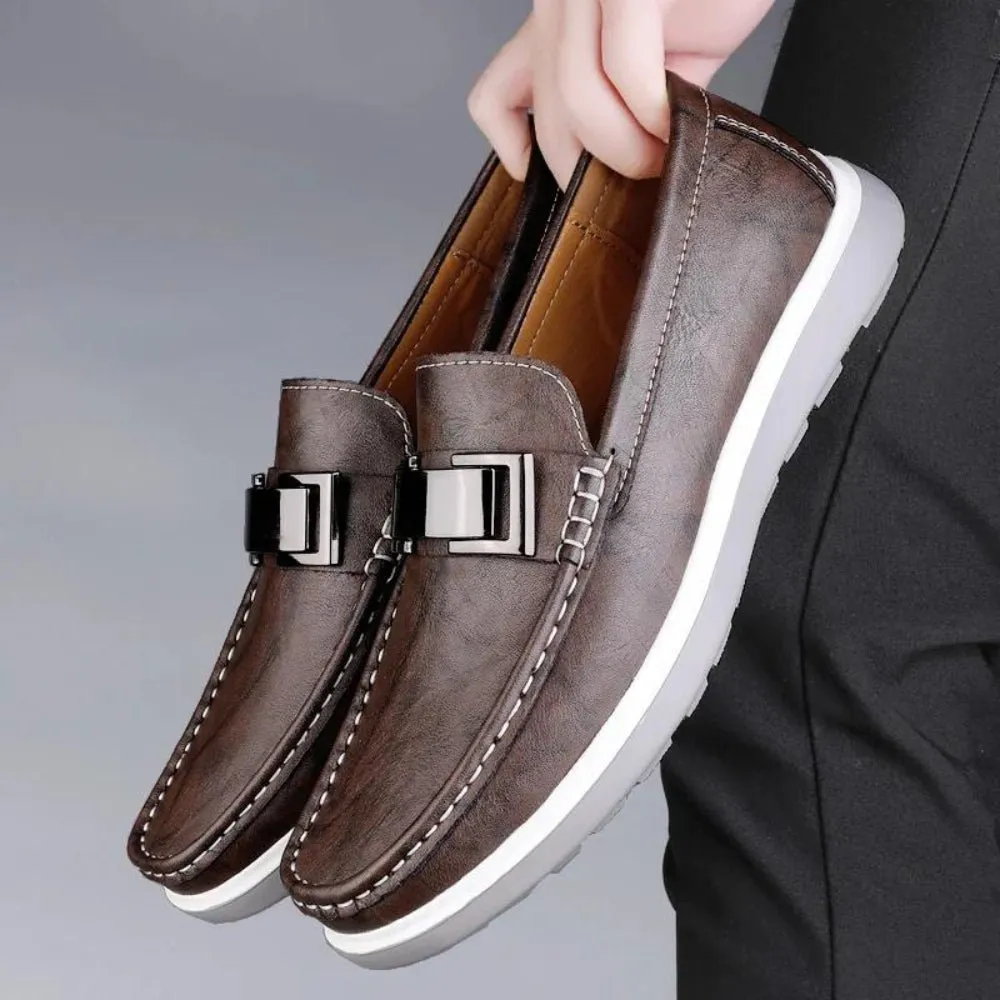 Murano Genuine Leather Loafers Journey West Loafers