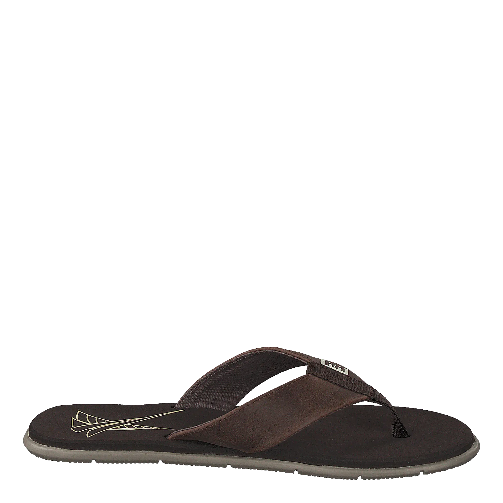 Dude Slippers Seasand Leather Sandal Espresso