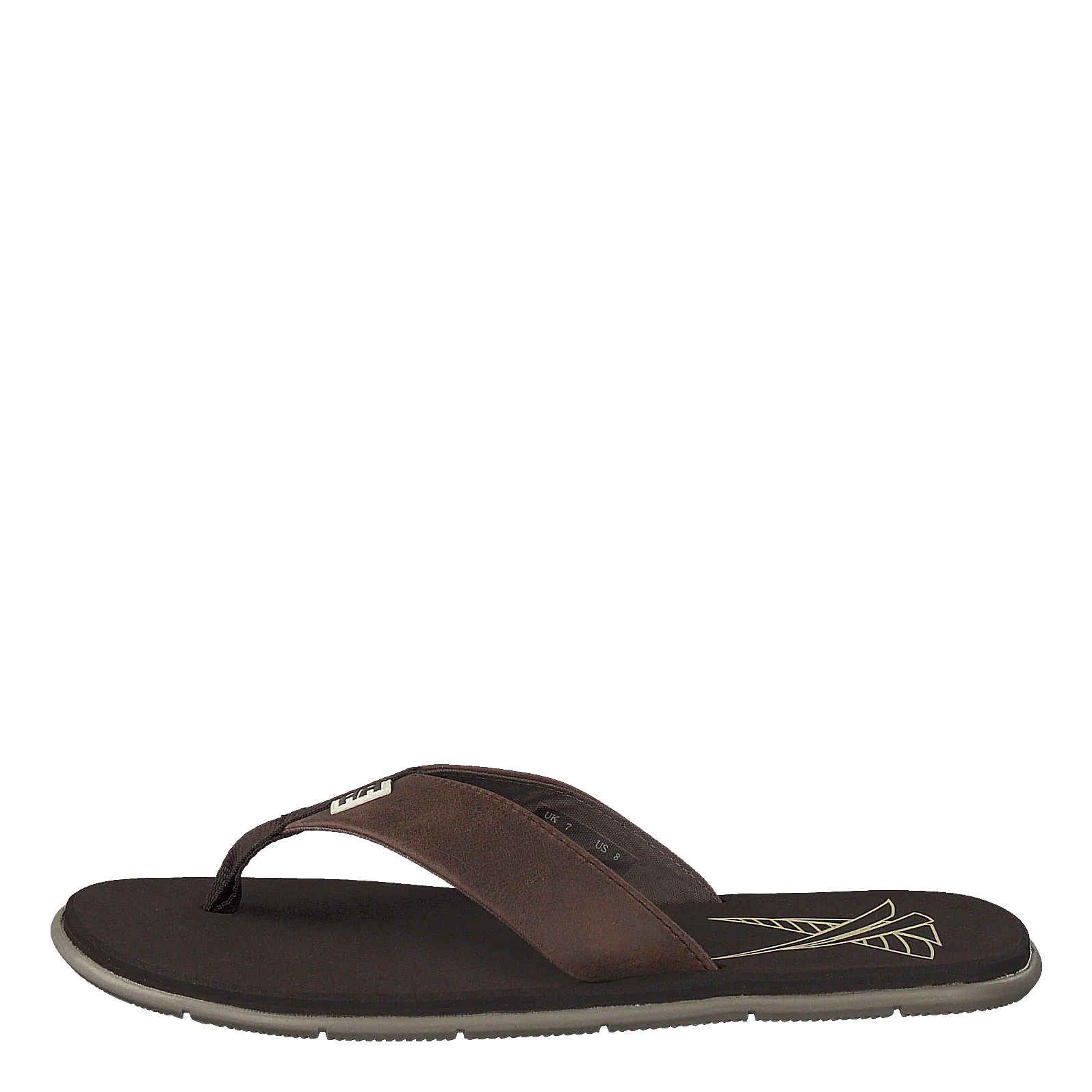 Seasand Leather Sandal Espresso Stompeez Slippers