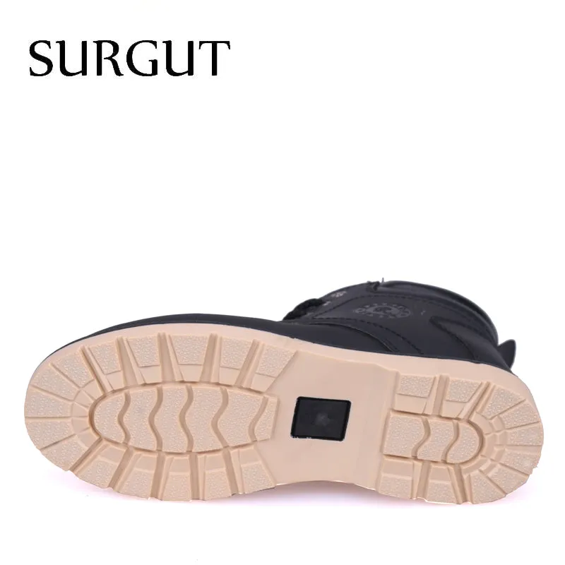 Hot Newest Keep Warm Men Winter Boots High Quality pu Leather Casual Boots Working Fahsion Boots Essential Shoes Best Work Boots For Big Guys