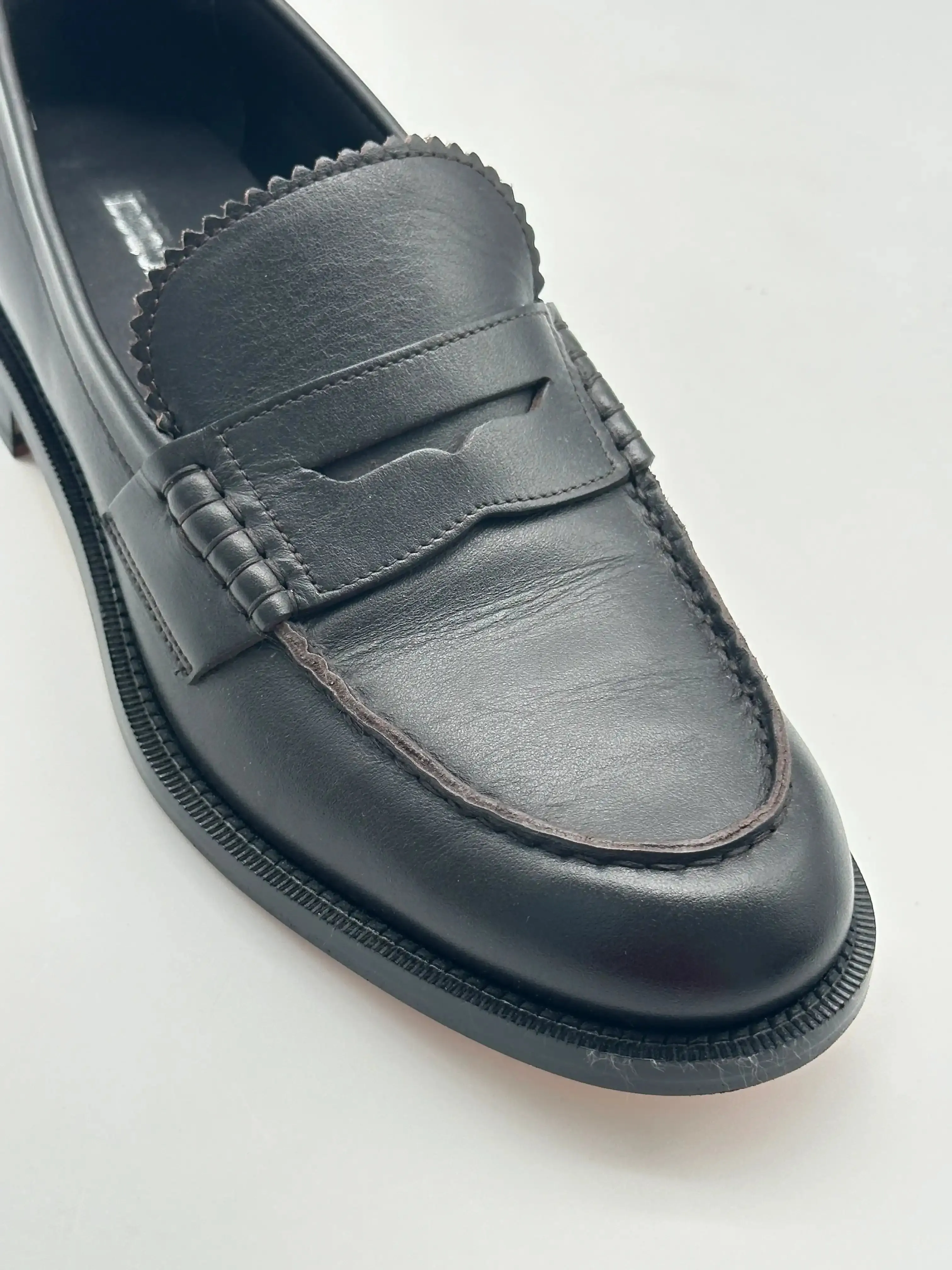 Dark Brown Loafers Loafers Print