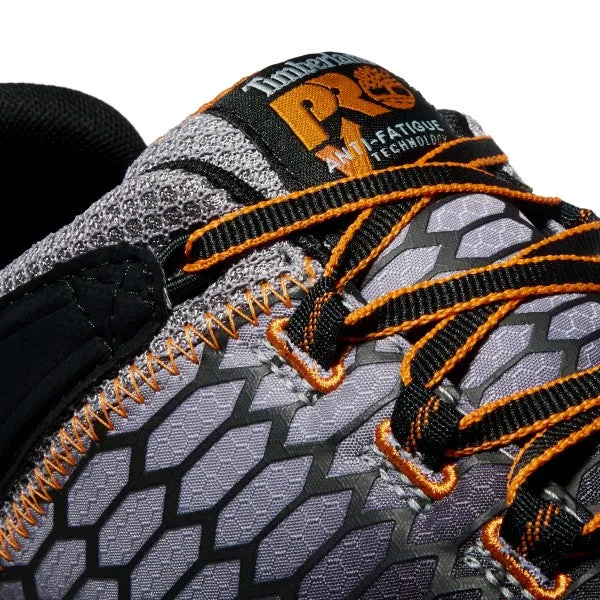 Timberland PRO Powertrain Sport SD Safety Toe Work Shoes Men's Orange Work Boots With Twist Laces