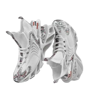 shoes men sneakers fashion loafers running shoes for men White Loafers