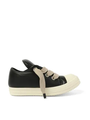 Padded Jumbolaced Low Sneaks in Black/Milk/Milk Easter Mule Sneakers