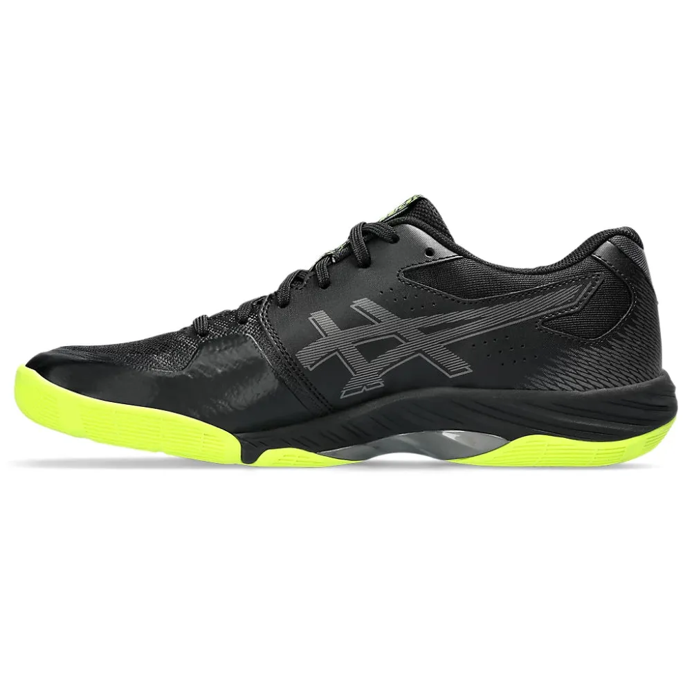 ASICS Men's Blade FF Badminton Shoe (Black/Safety Yellow) Best Asics Shoes For Half Marathon