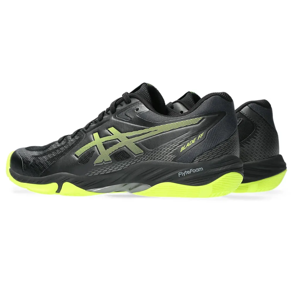 ASICS Men's Blade FF Badminton Shoe (Black/Safety Yellow) Asics Bandit Shoe