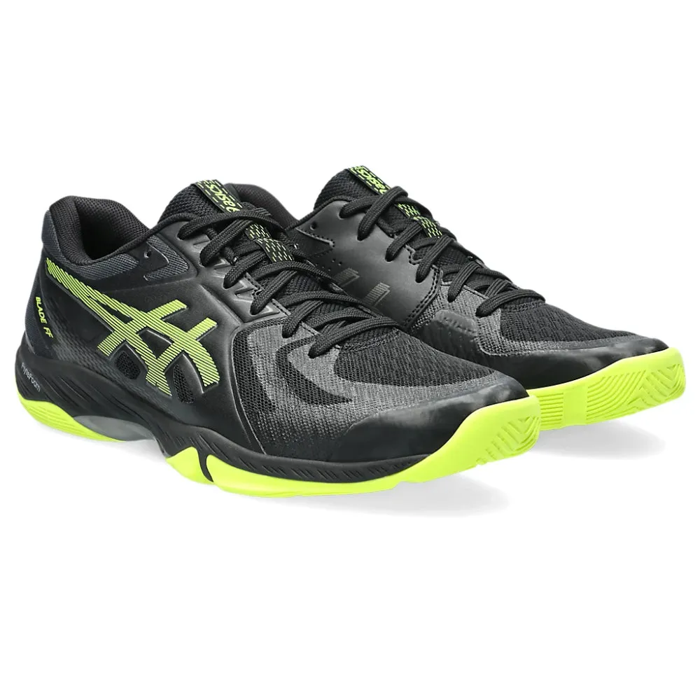 Asics Gel-kayano 19 Running Shoe ASICS Men's Blade FF Badminton Shoe (Black/Safety Yellow)