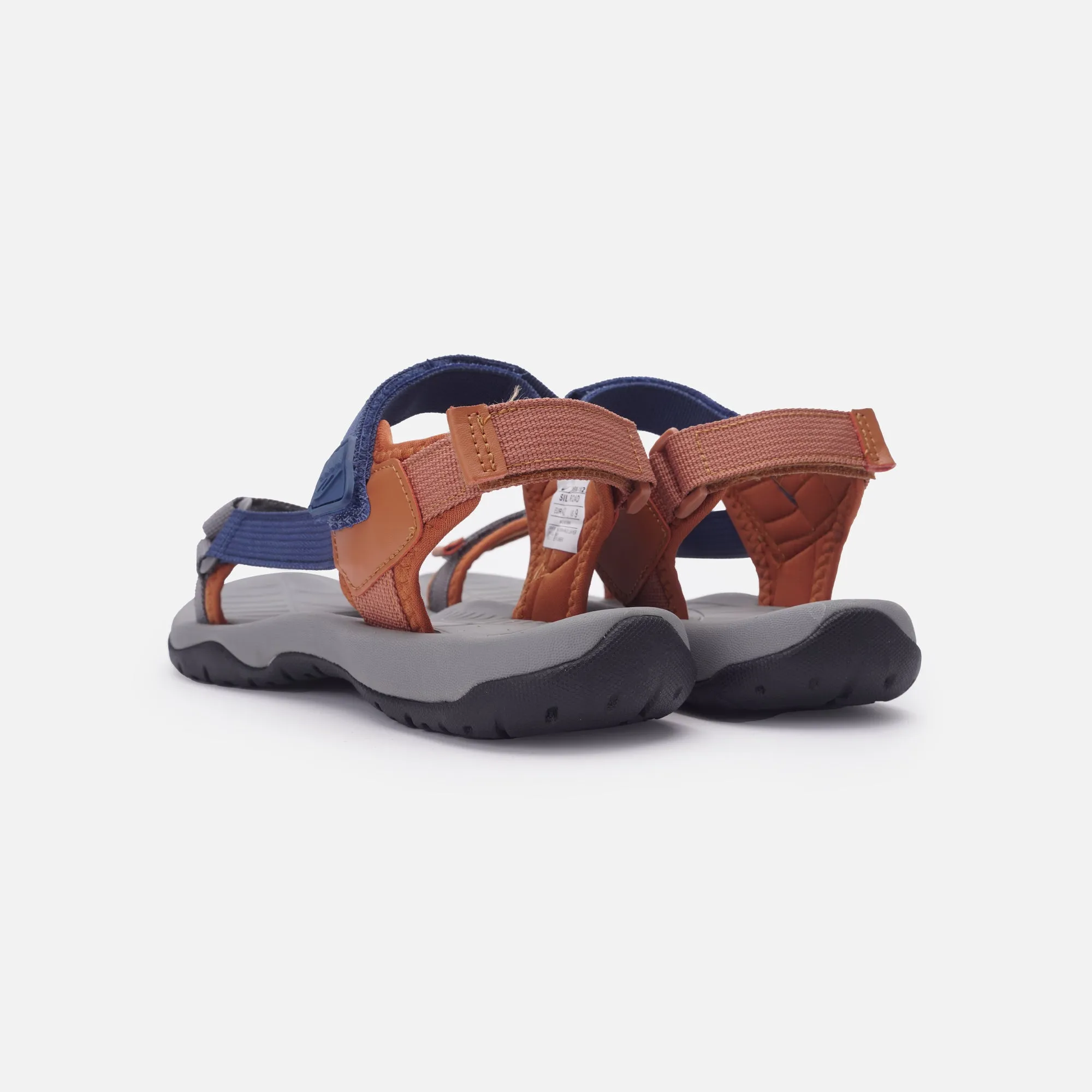 Slide Leather Sandals SILK ROAD