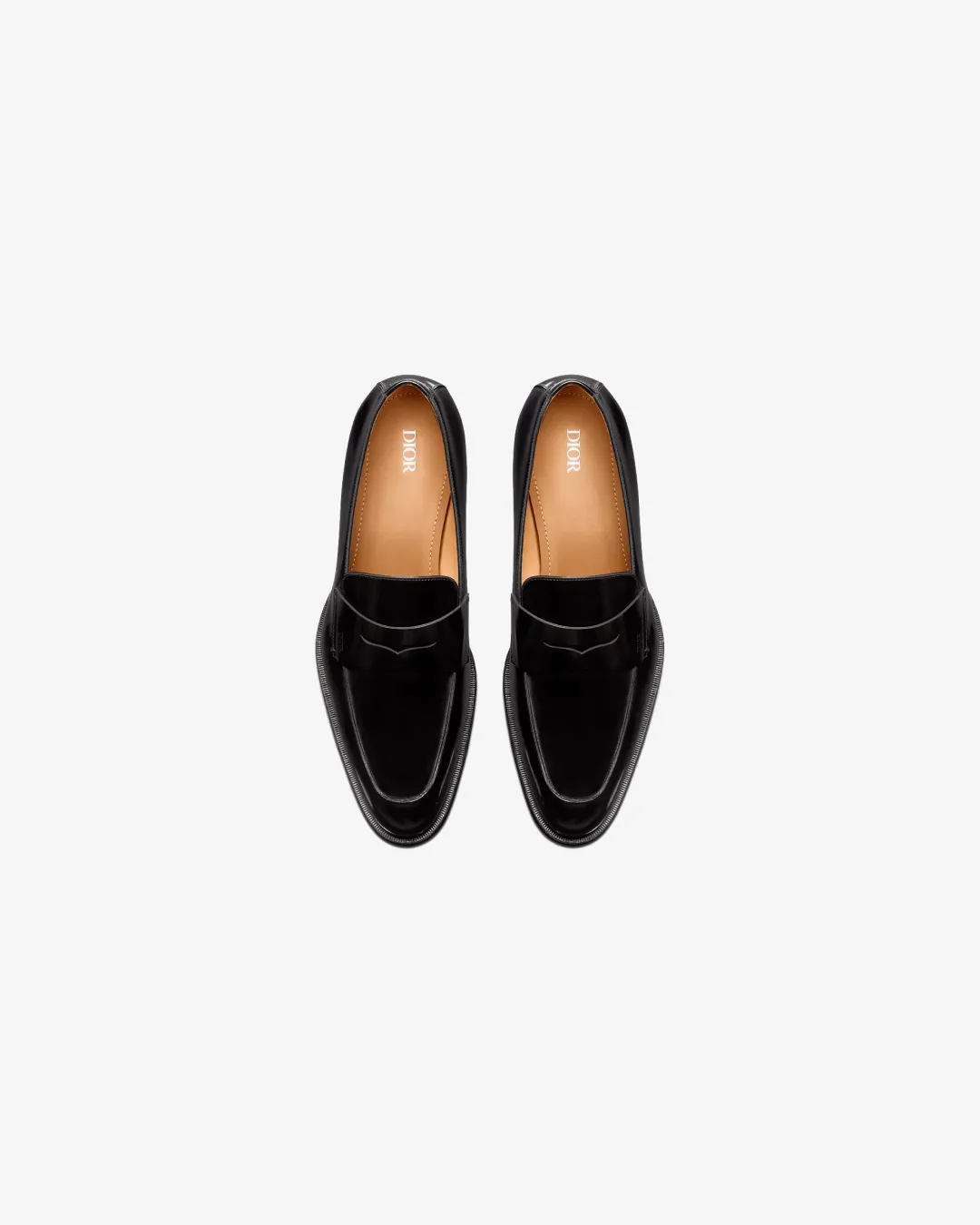 Mountain Loafers Christian Dior Timeless Loafer in Black Polished Calfskin Loafers