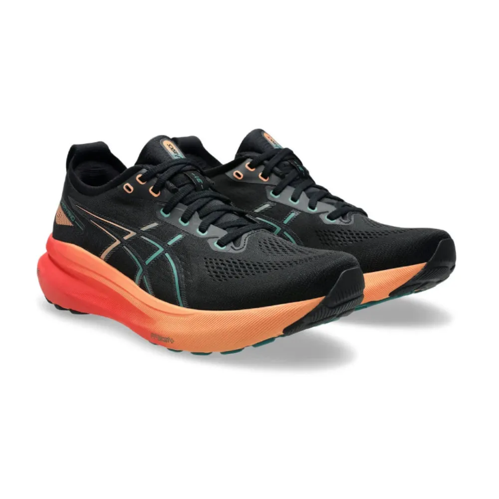 ASICS Men's Gel-Kayano 31 Running Shoe (Black/Rainy Lake) Asics Omniflex Pursuit Wrestling Shoes