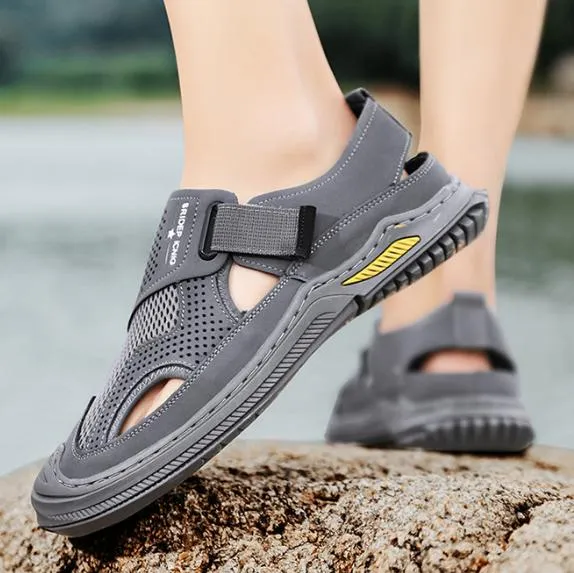 Outdoor Casual Hollow Breathable Sandals Sandals With Rhinestones