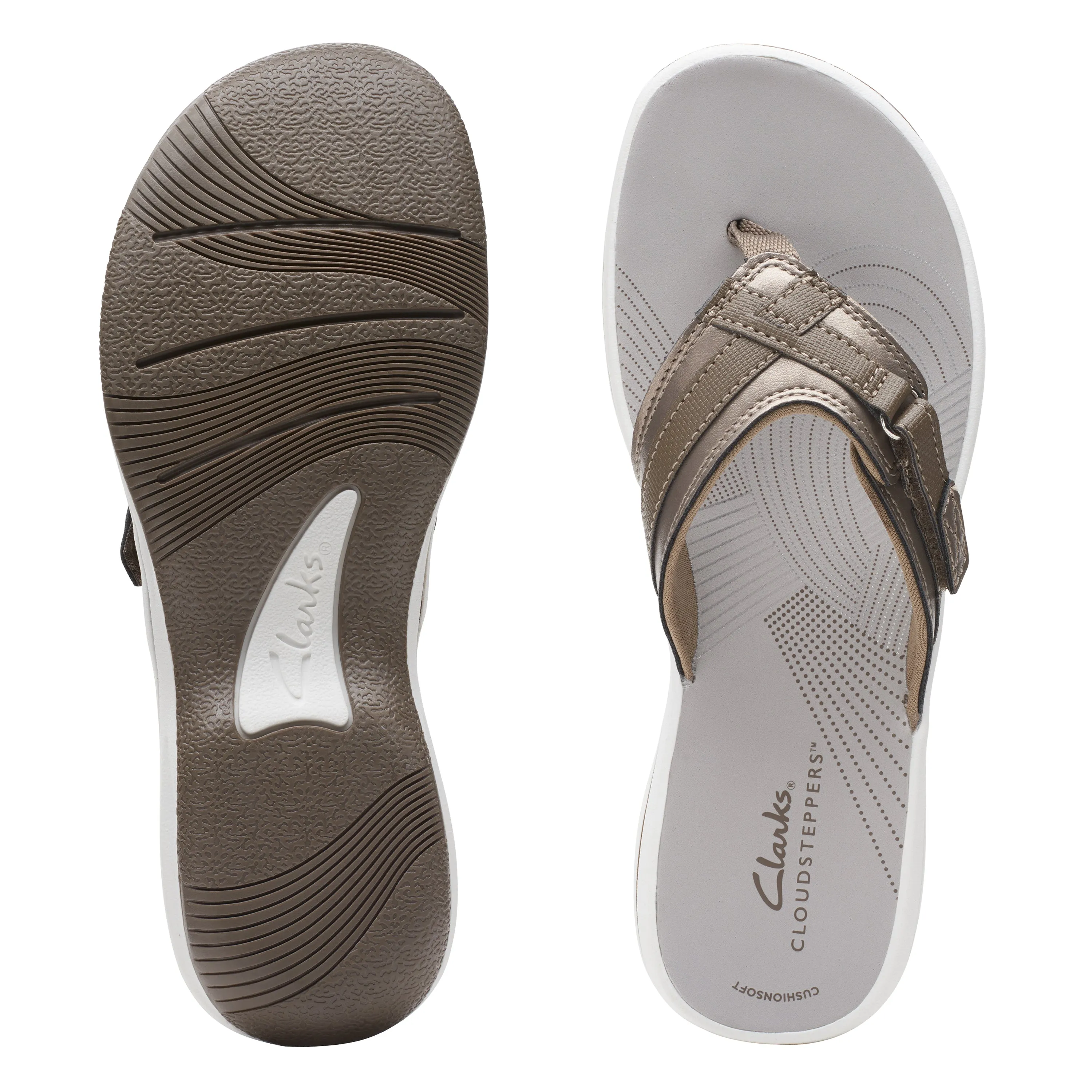 Logo Flip Flops Clarks Breeze Sea H Women's