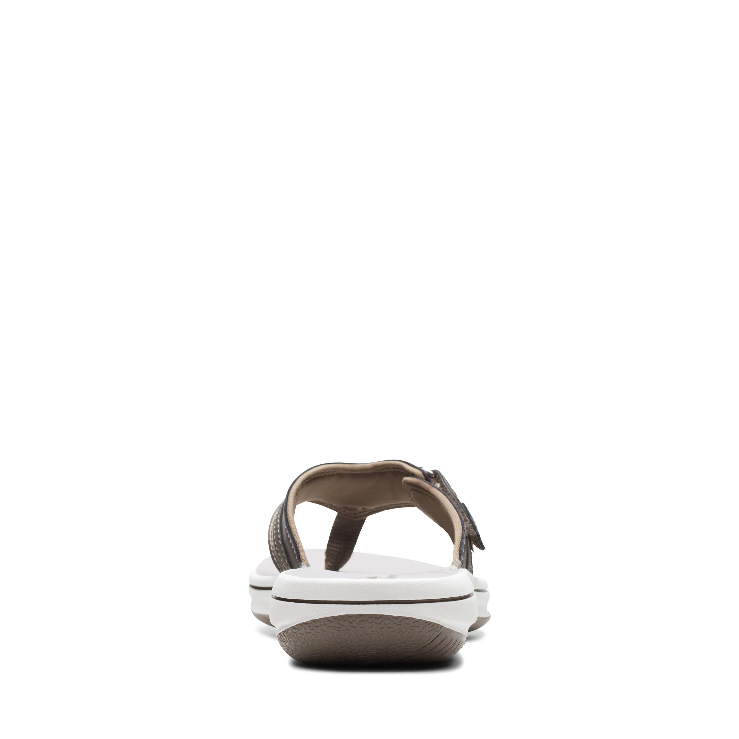 White Flip Flops With Wedge Heel Clarks Breeze Sea H Women's