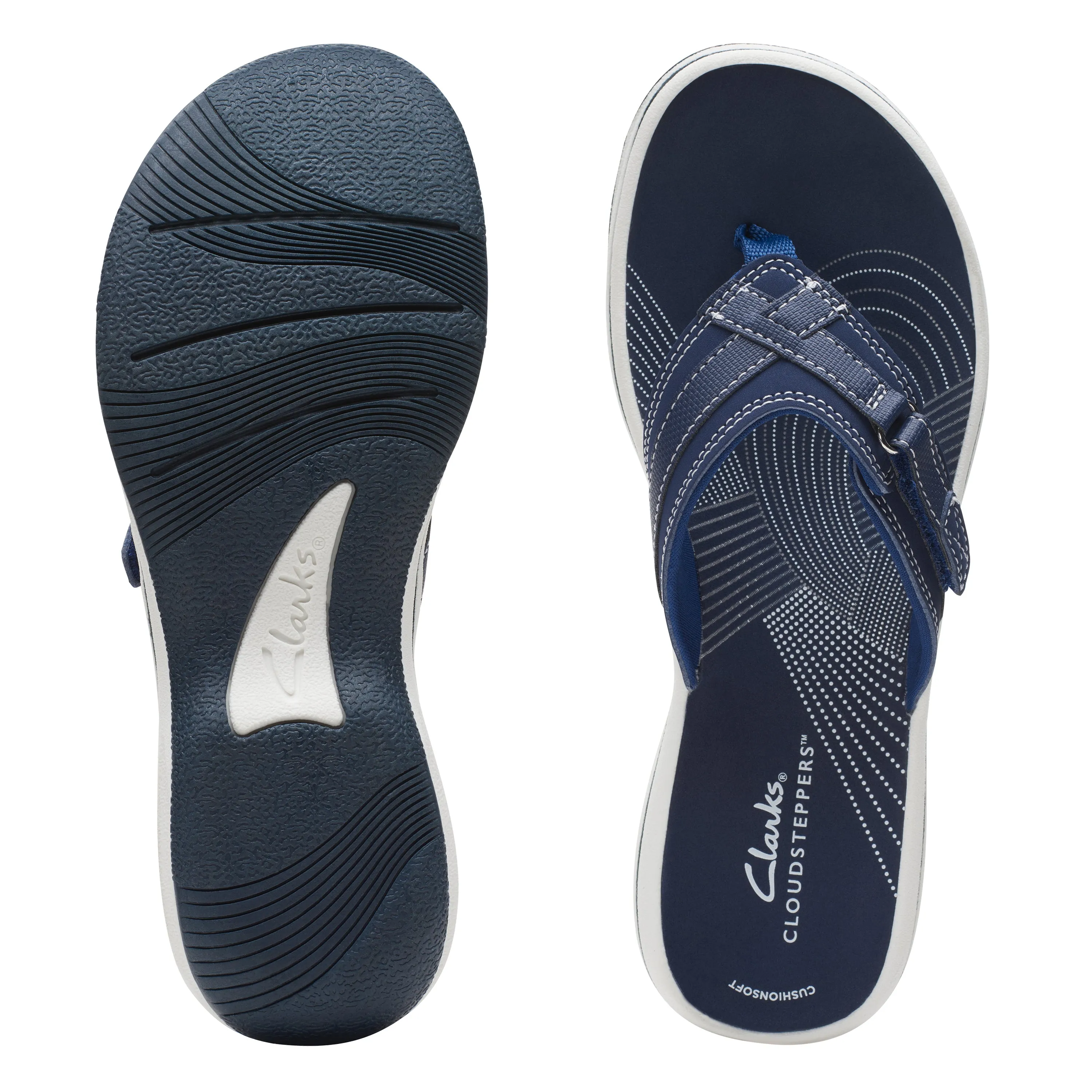 Clarks Breeze Sea H Women's Flip Flops With Beer Opener On Bottom