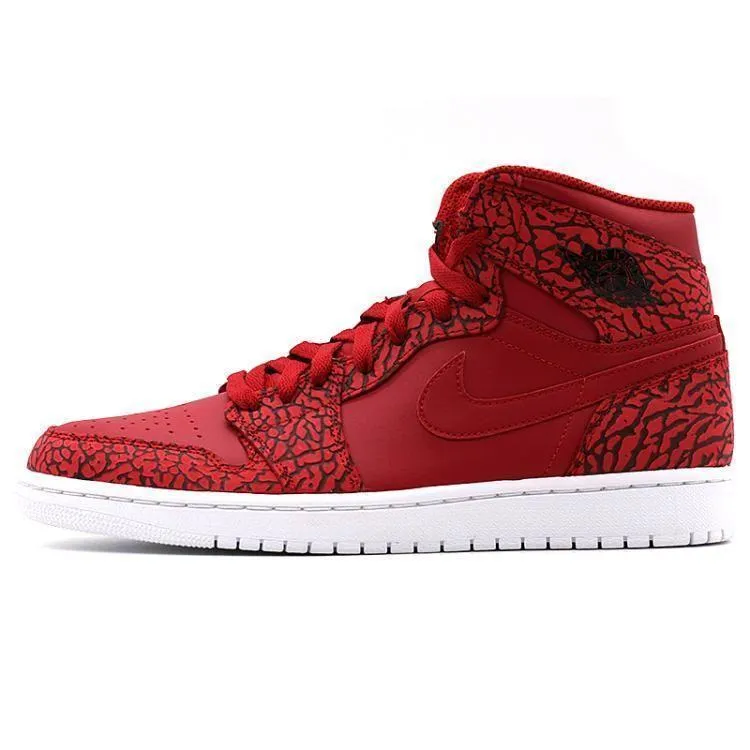 Nike Air Jordan 1 High Red Elephant Shoes Basketball Men Sale Size US 7-13 Asics Running Shoes New Releases