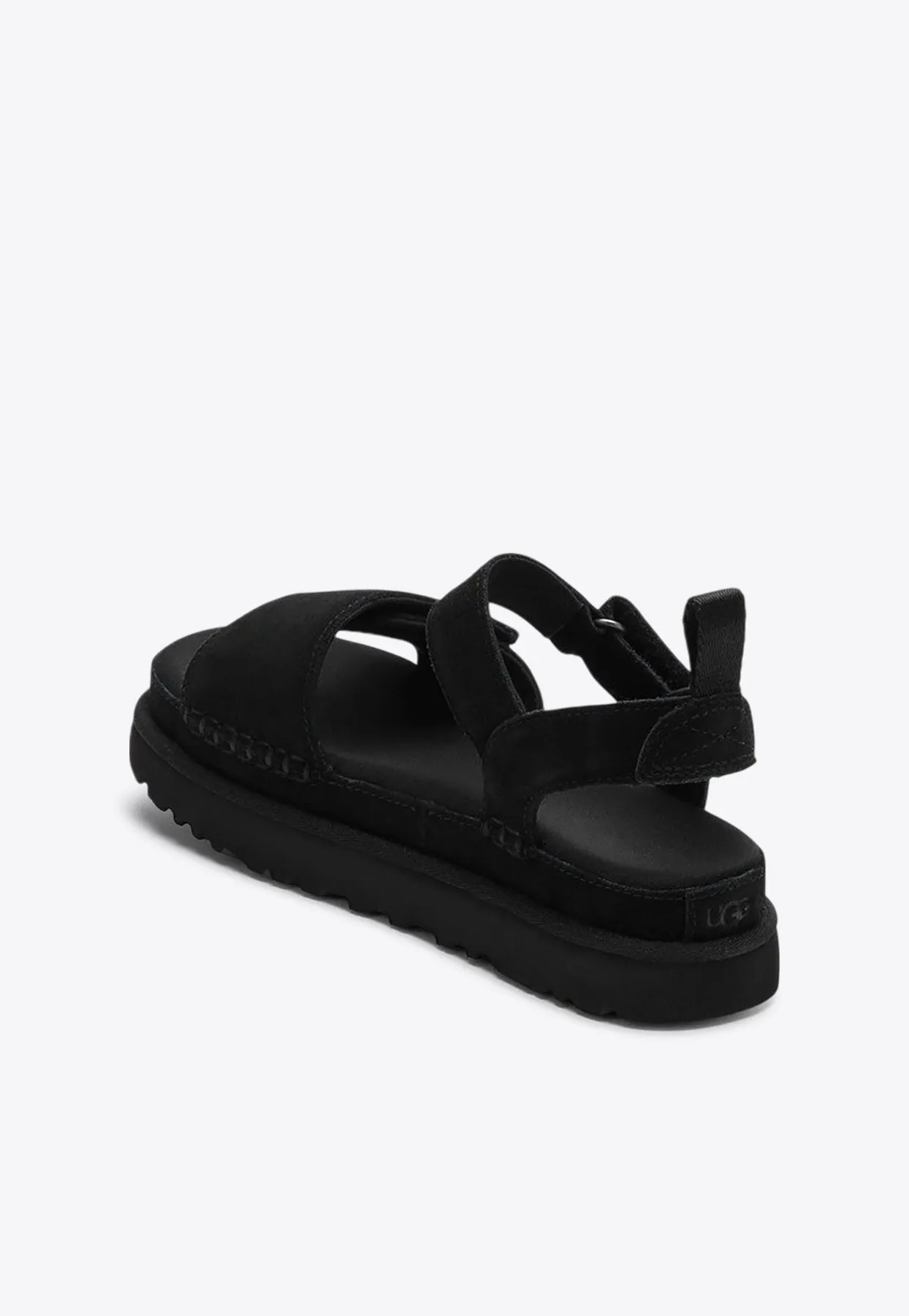 Goldenstar Leather Flat Sandals Lululemon Slides