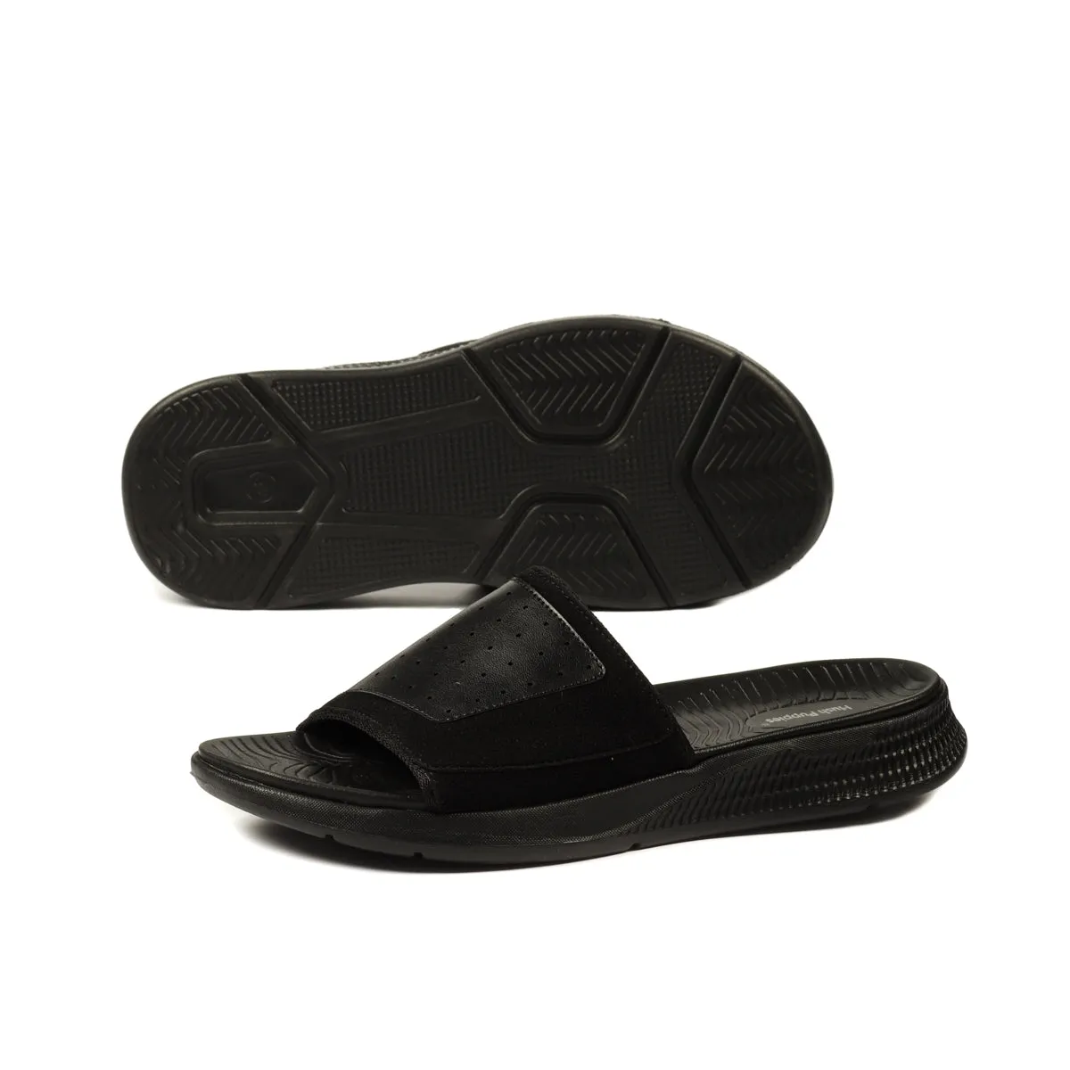 Leopard Slide Sandals Knott Runner