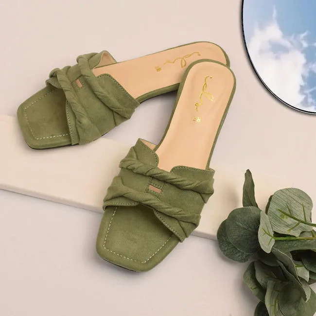 Fnaf Slippers Ruksaar Twisted Detail Slides Style Flat Slippers 195