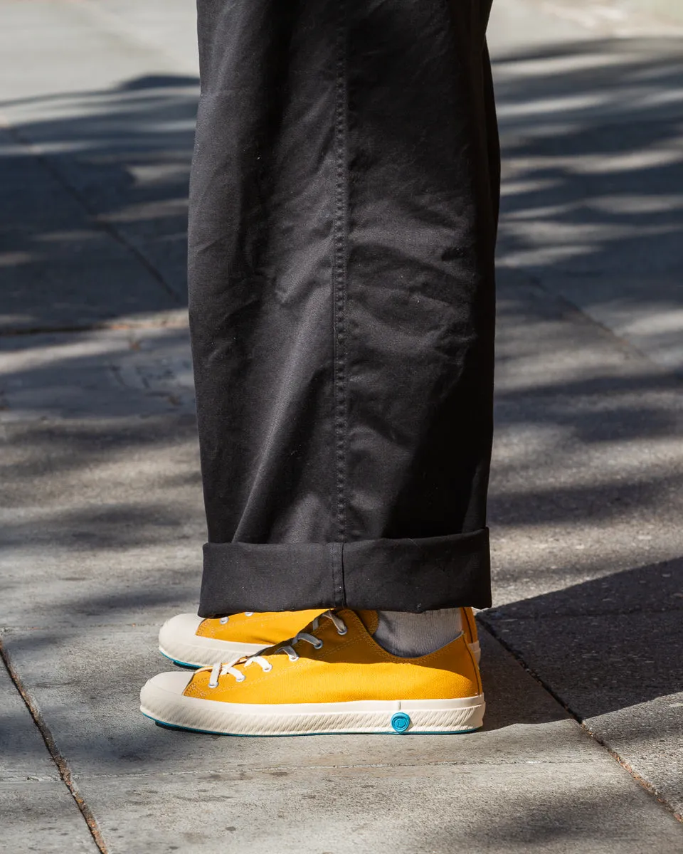 S.L.P01 JP Low Sneaker - Mustard Yellow Adidas Logo On Shoes