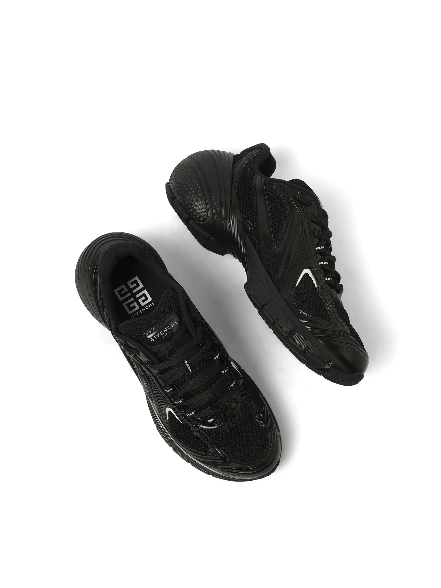 TK MX Runners in Black Air Raid Sneakers