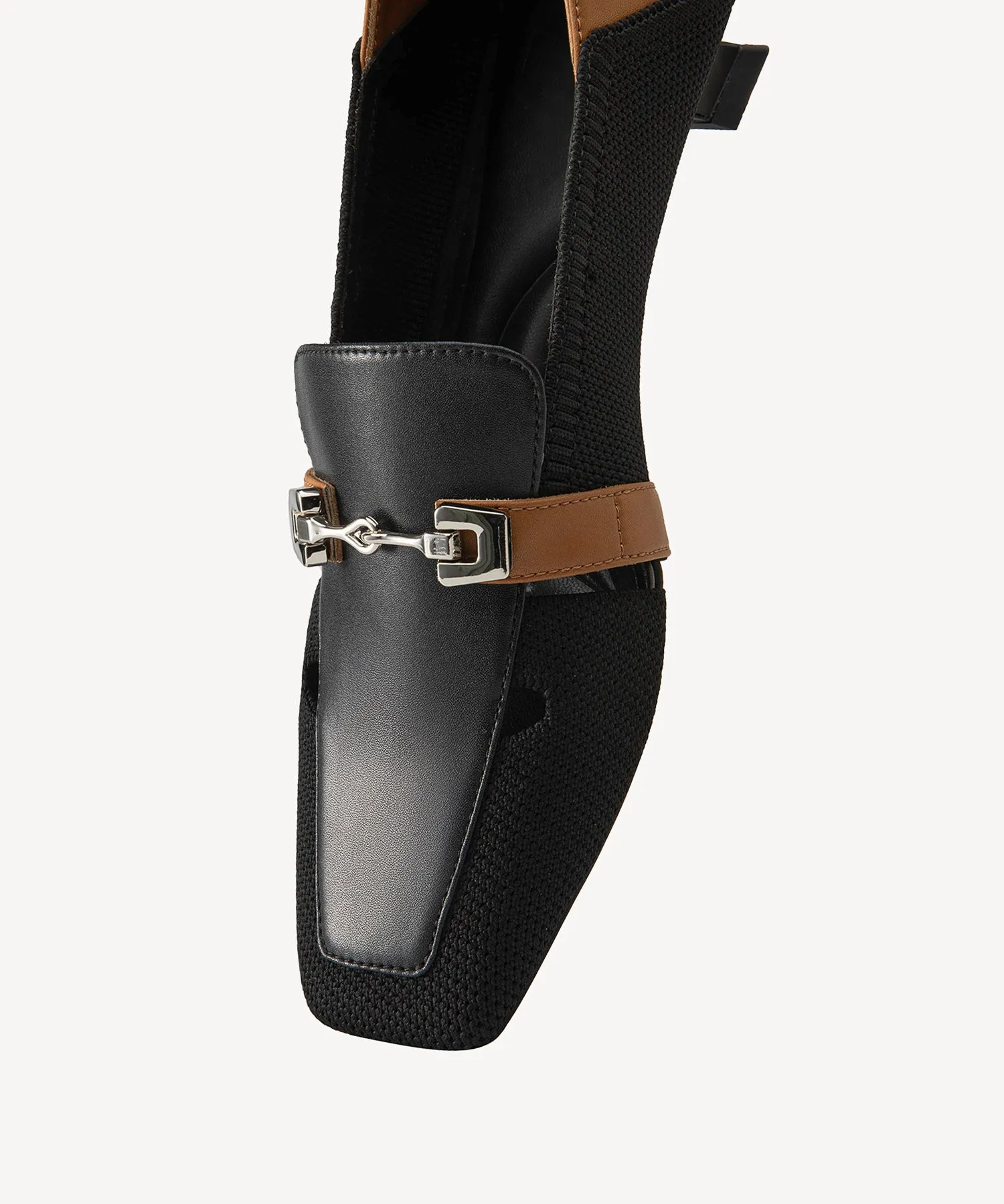 Loafers Scarosso Commuter Square Toe  High Heel Loafers