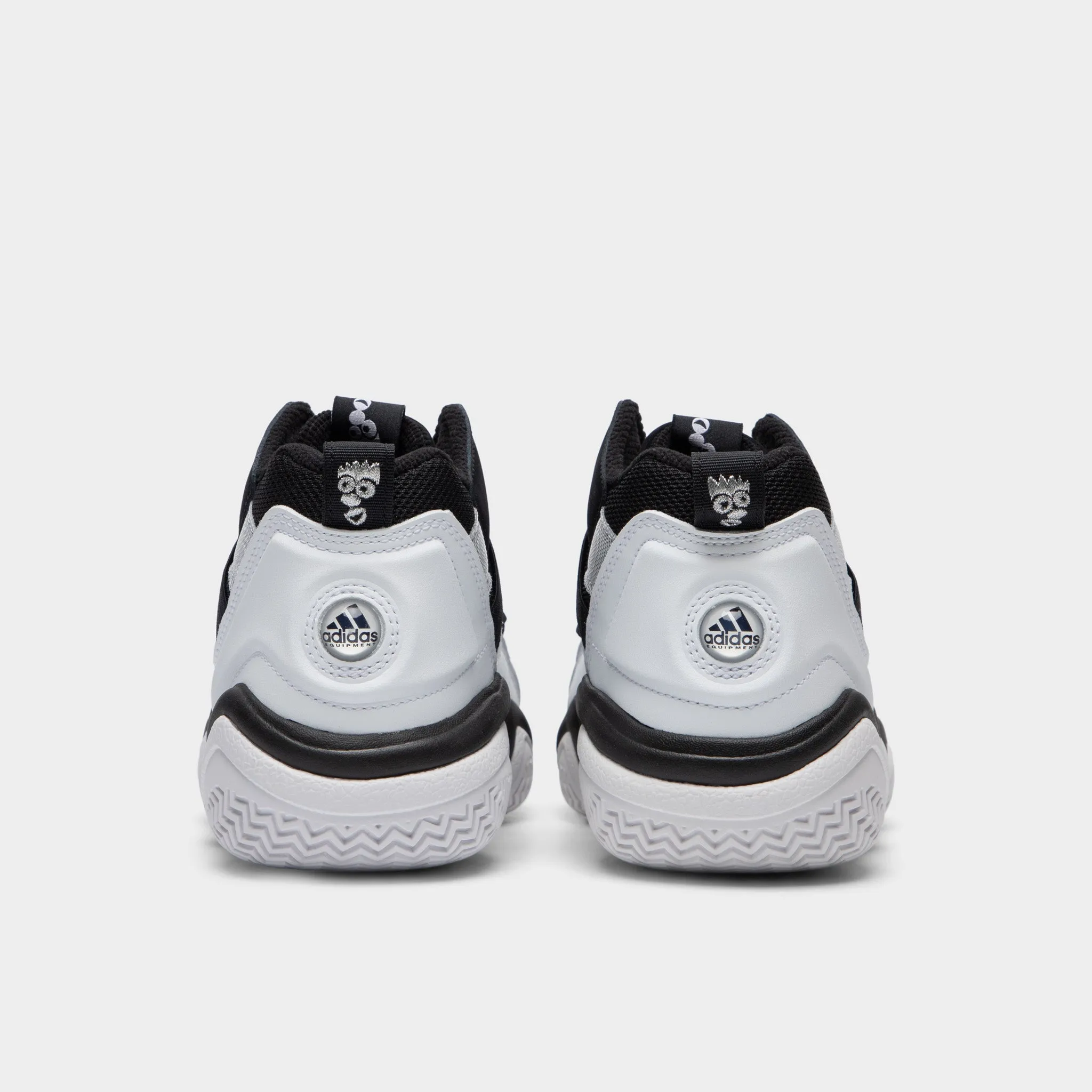 Adidas Shoe Laces Style adidas Originals Top Ten 2000 Core Black / Cloud White - Silver Metallic