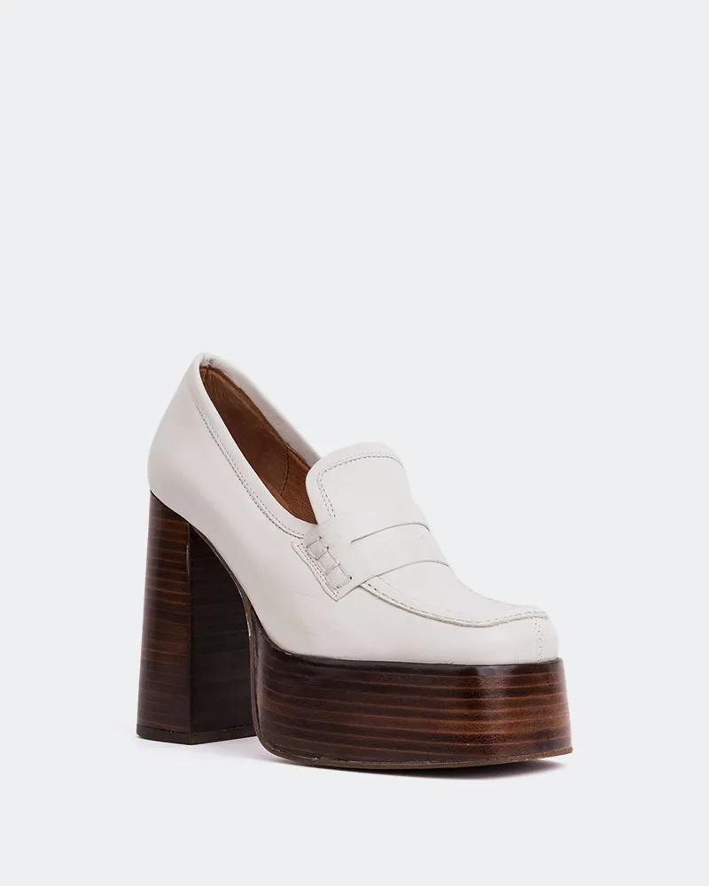 Loafers Soft Cyrus Off White Leather