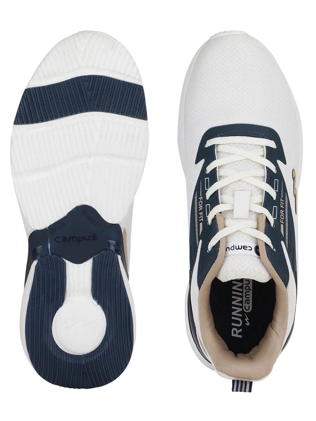 SONNET PRO White Men's Running Shoes Off Road Running Shoes