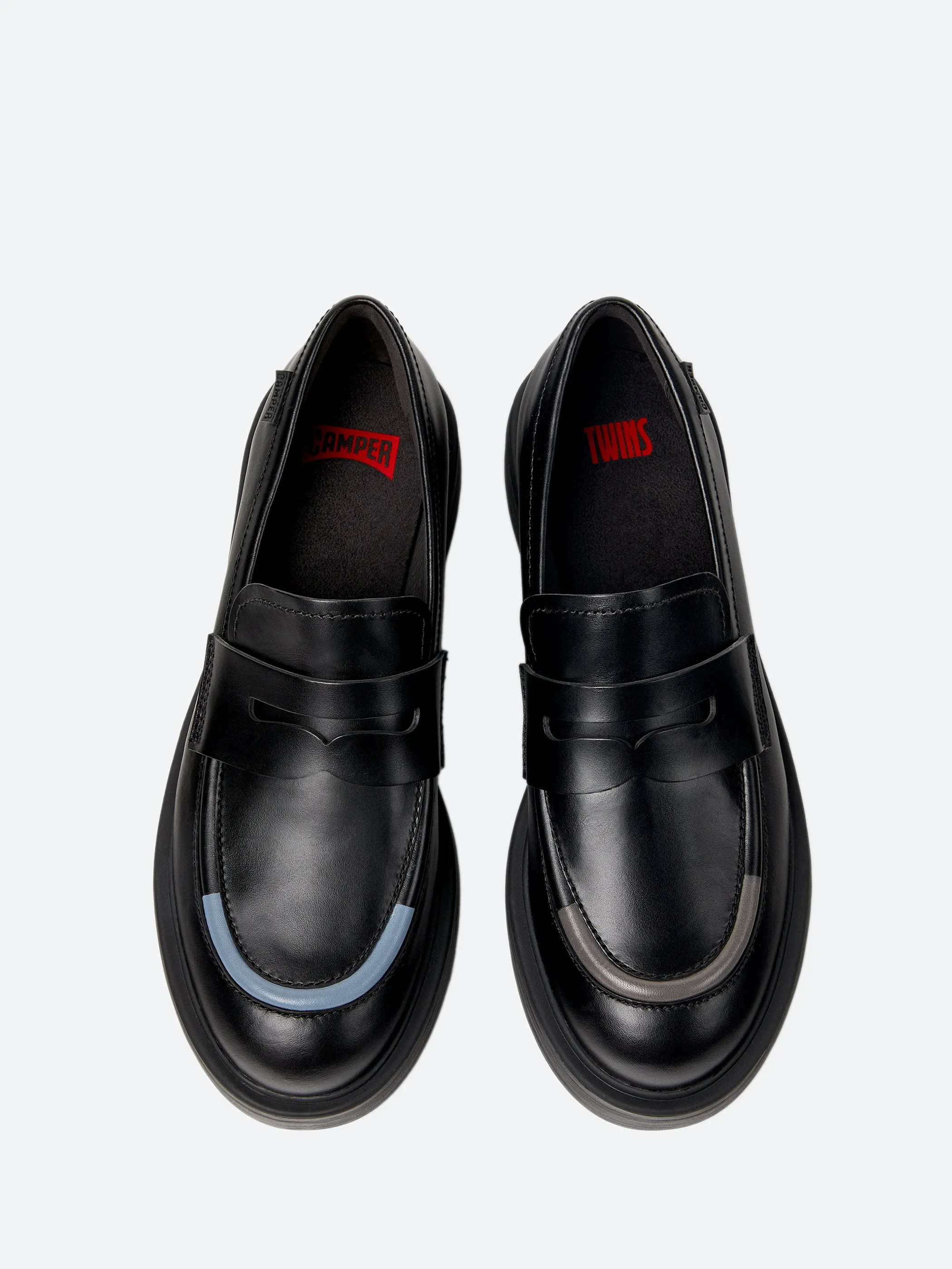 Chunky Heeled Loafers Twins Walden