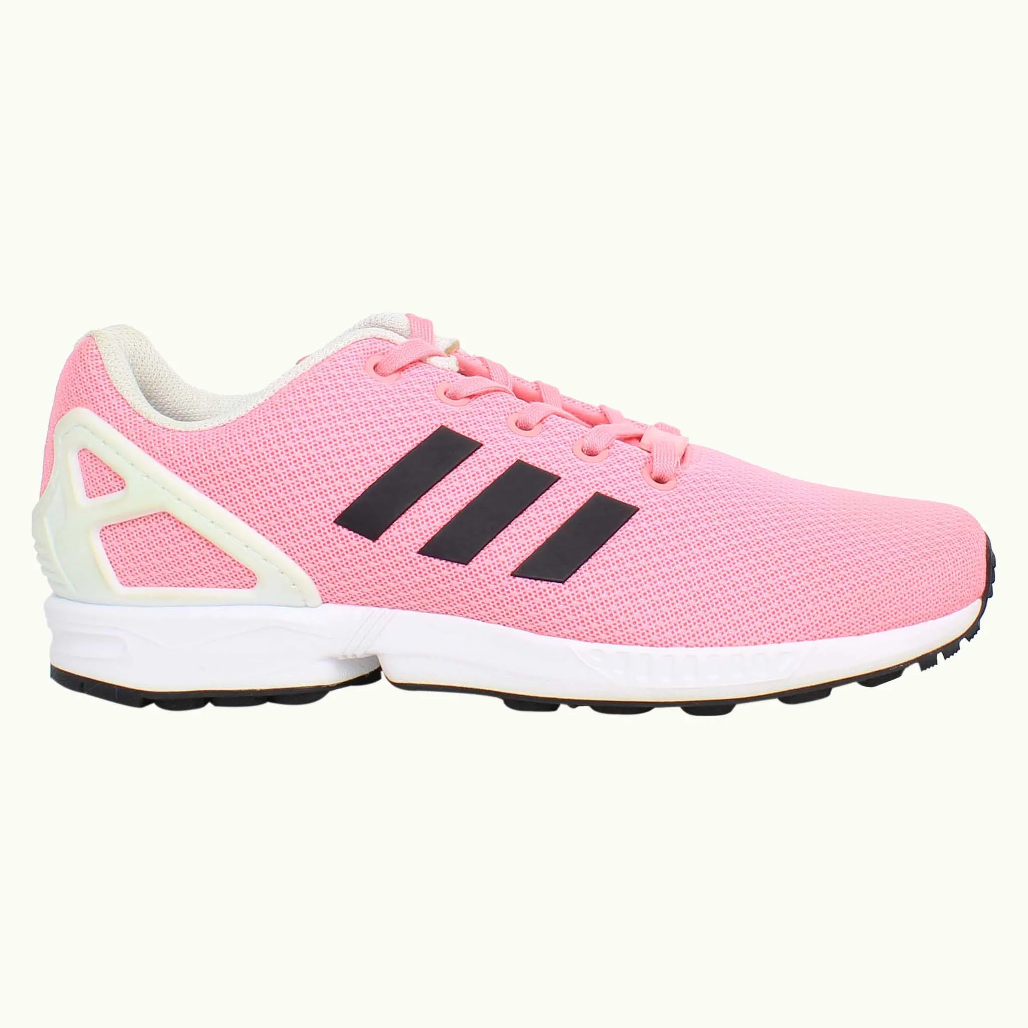 Adidas ZX Flux Kids Pink Trainers NO BOX Adidas Shoes Recycled Plastic