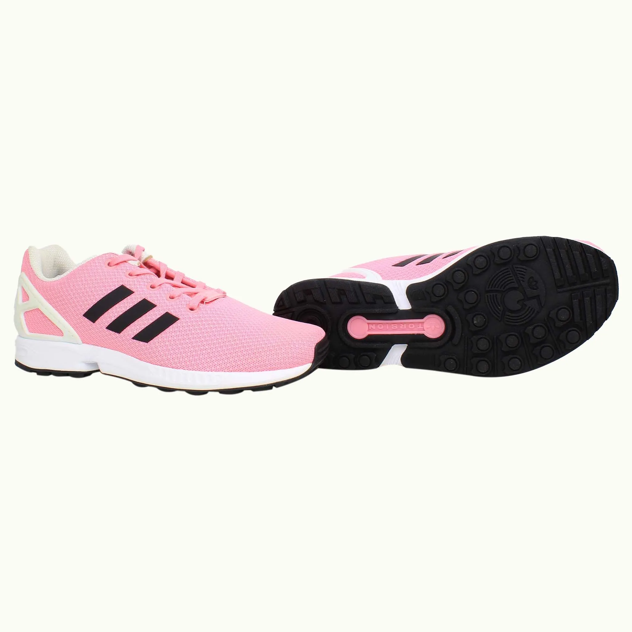 Adidas ZX Flux Kids Pink Trainers NO BOX Adidas Originals Sl Casual Shoes
