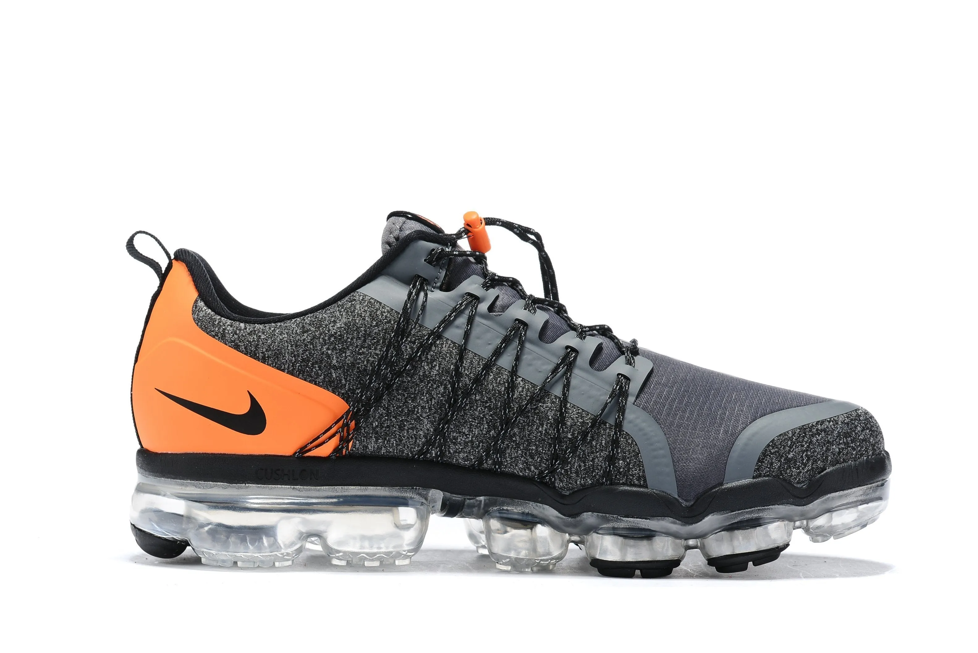 Asics Run Shoes Nike Air Vapormax Run Utility Grey Orange Shoes Sneakers Men !!! CYBER MONDAY SALE !!!