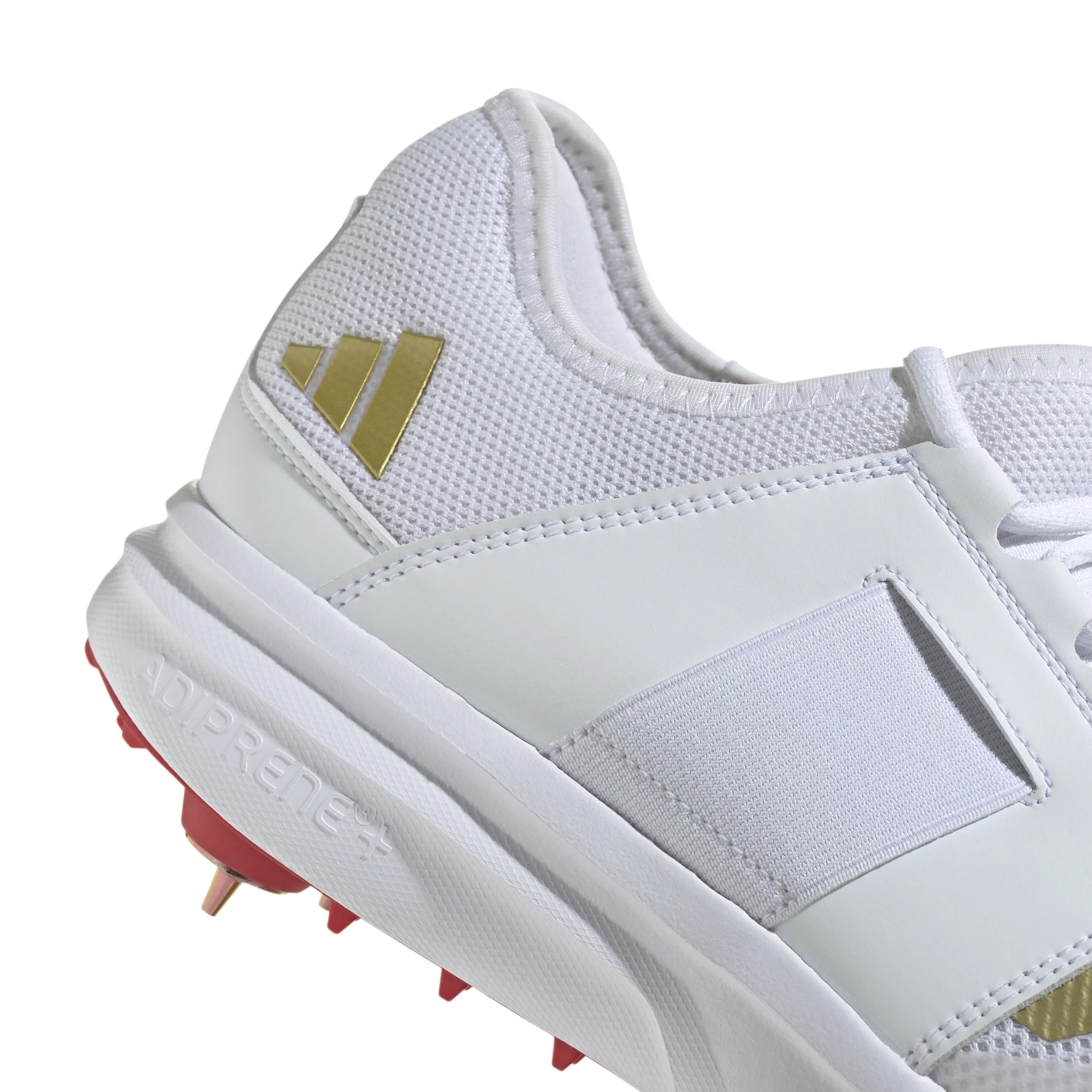 Adidas Shoes For Stability Adidas Howzat Spike 20 Cloud White / Gold Metallic / Pure Ruby