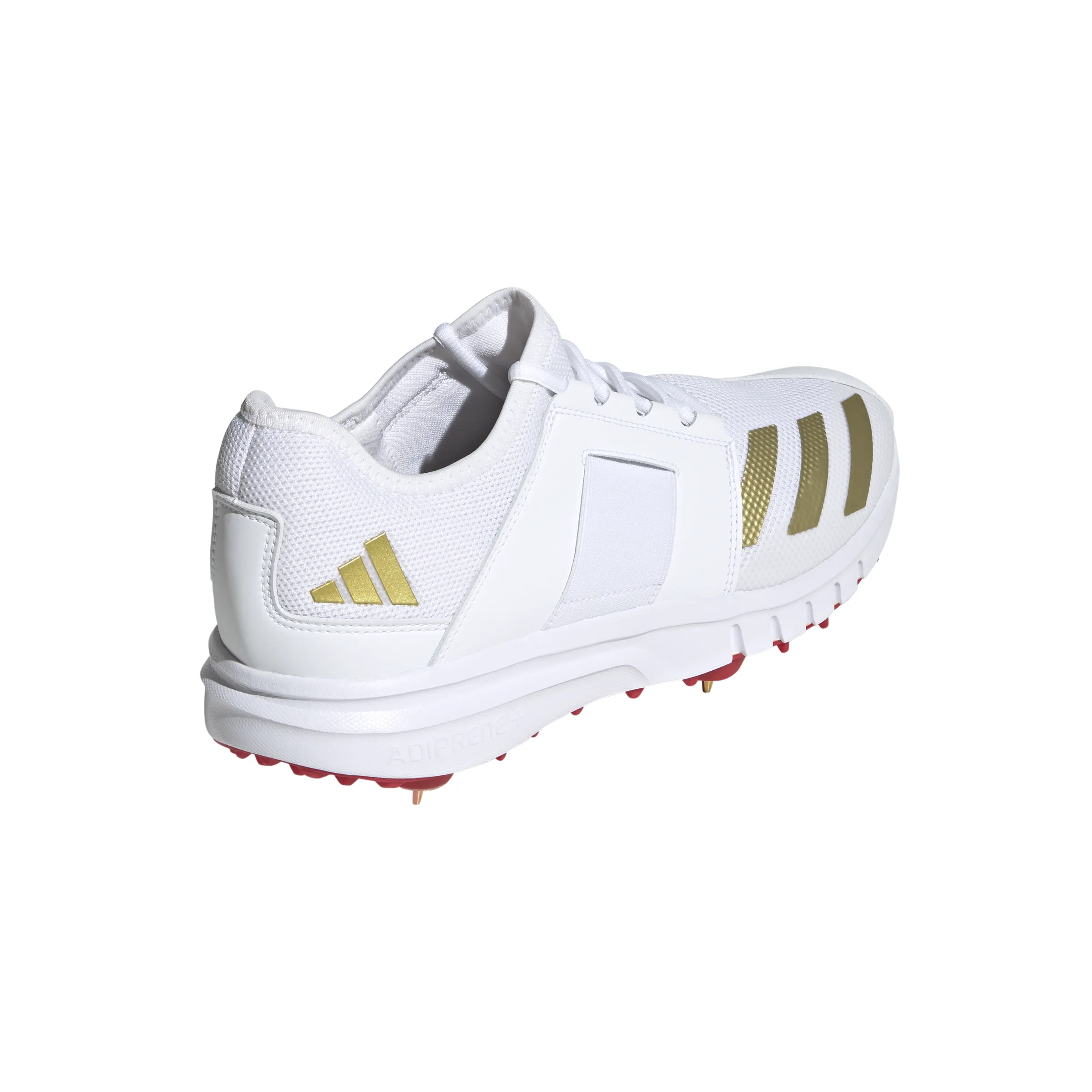 Adidas Boat Shoes Adidas Howzat Spike 20 Cloud White / Gold Metallic / Pure Ruby
