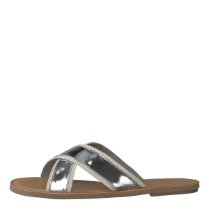 Sandbar Flip Flops Viv Silver Specchio