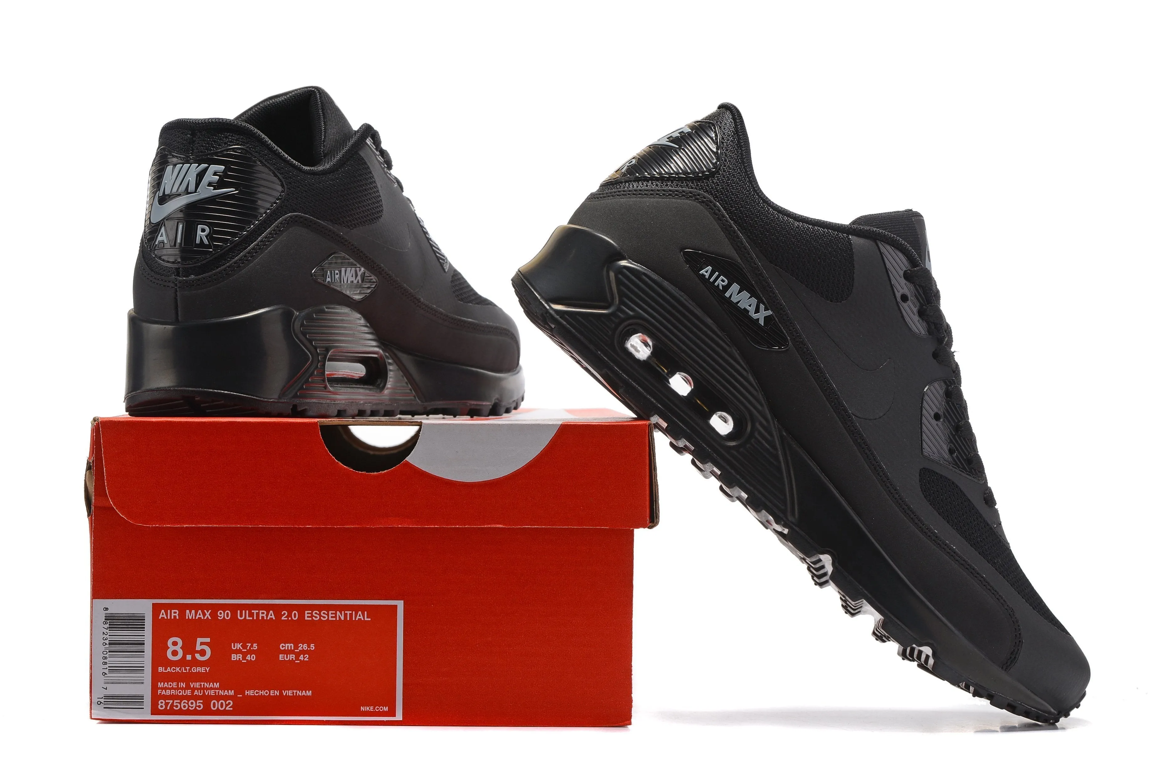 Nike Air Max 90 Ultra 2.0 Essential 'Black' Shoes Sneaker Sale Men Size US 7-11 Good Asics Shoes