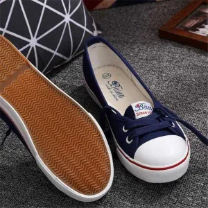 Spring summer light canvas shoes women slip-on Korean tide sneakers Star Sneakers