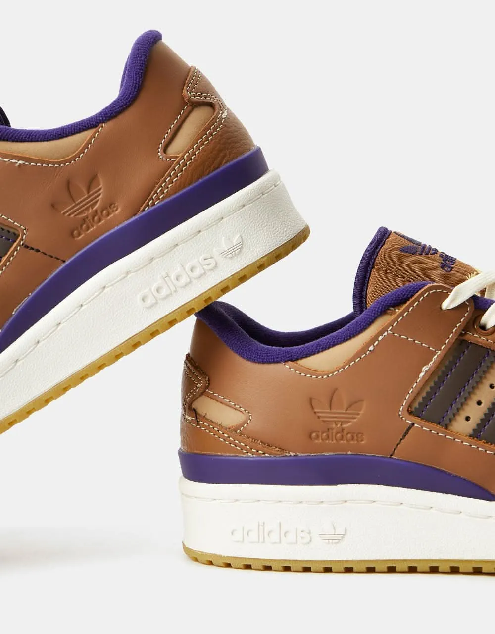 adidas x Heitor Forum 84 ADV Skate Shoes - Wild Brown/Cardboard/Dark Brown Adidas Byw Select Basketball Shoes