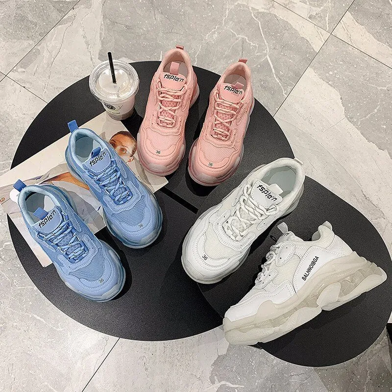 Fashion Brand Casual Tennis Basket Summer Vulcanized Shoes Dress Sneakers For Work