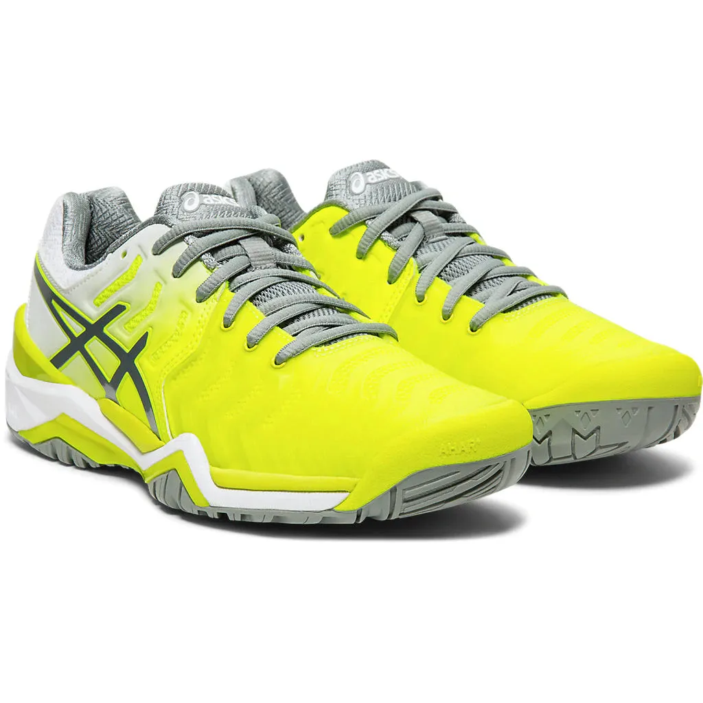 Asics Gel Resolution 7 Yellow Womens Tennis Shoes Best Asic Running Shoes For Overpronators