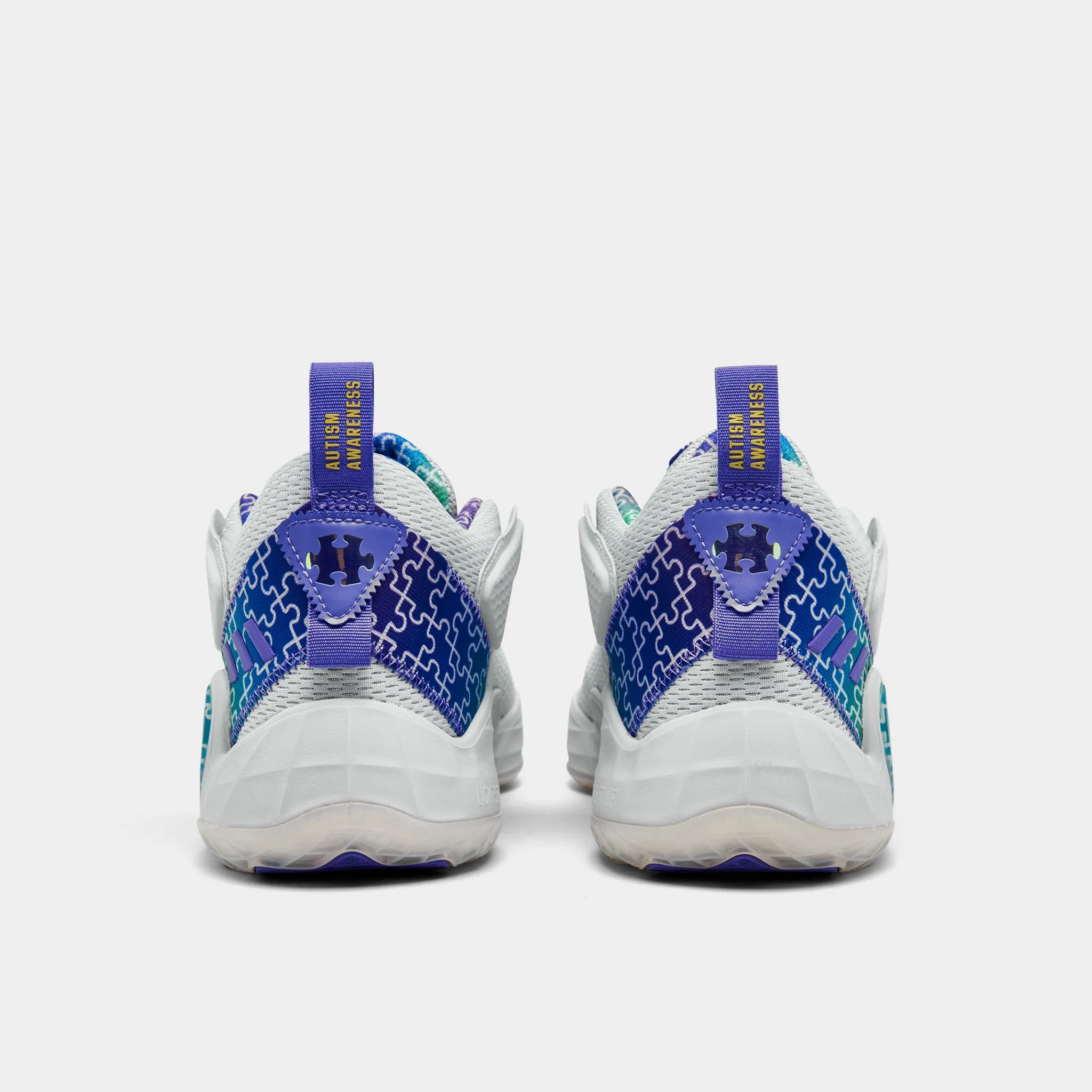 Adidas Campus 00s Shoes Off White adidas Originals Juniors' D.O.N. Issue 3 Clear Grey / Solar Red - Team College Gold