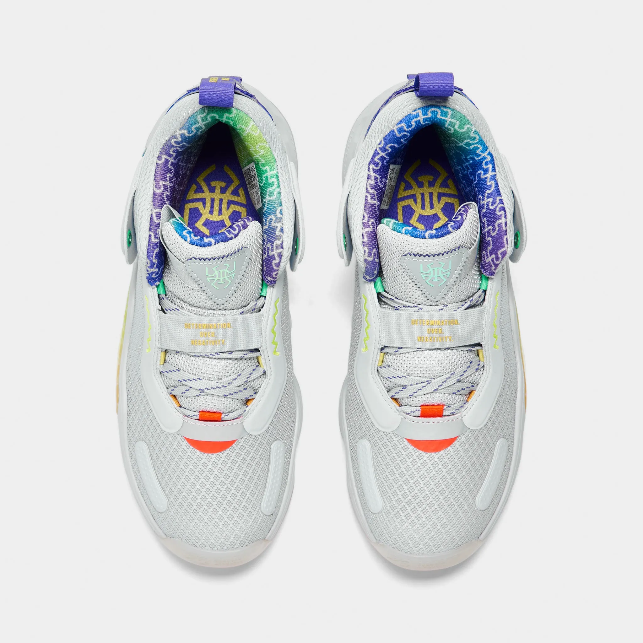 Adidas Shoe Bottoms adidas Originals Juniors' D.O.N. Issue 3 Clear Grey / Solar Red - Team College Gold