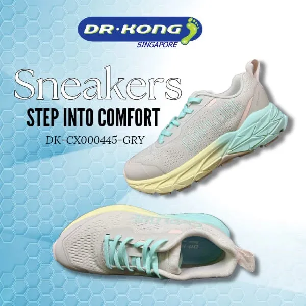 DR.KONG WOMEN EXPLORE SNEAKERS DK-CX000445-GRY(RP : $189) Track Sneakers