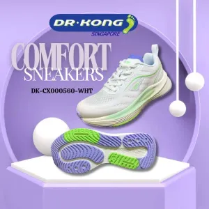 Good Walking Sneakers DR.KONG WOMEN EXPLORE SNEAKERS DK-CX000560-WHT(RP : $189)