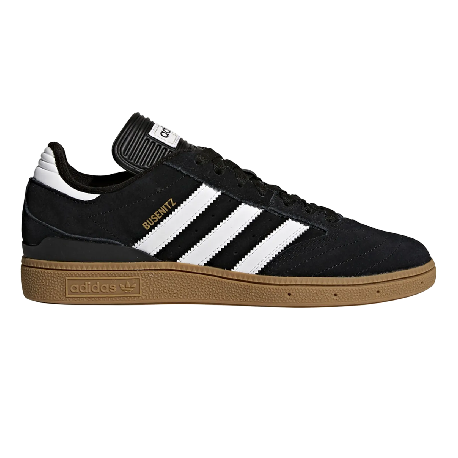 Adidas Busenitz - Black/White/Gum Adidas Shoes Gold