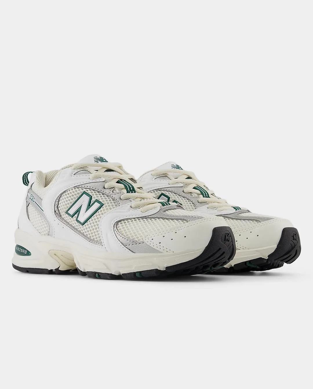 New Balance - 530 Shoe - Sea Salt/Marsh Green New Balance 1906 Black And White