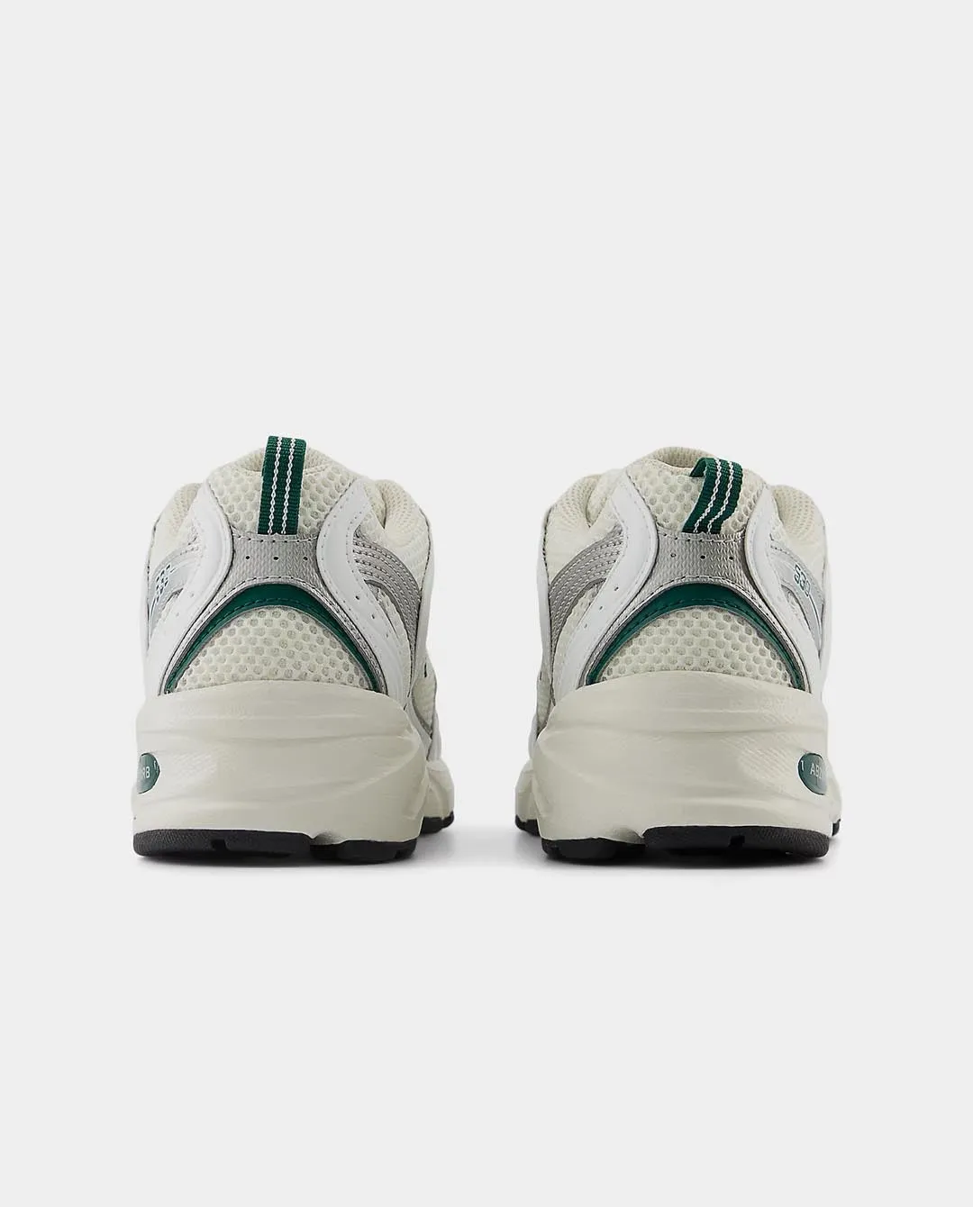 New Balance Beige And White New Balance - 530 Shoe - Sea Salt/Marsh Green